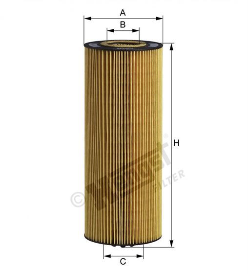 Фильтр масляный MERCEDES ACTROS, ACTROS MP2 / MP3, NEOPLAN SKYLINER, STARLINER; SETRA 400 OM457.944