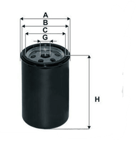 Фильтр мочевины DAF