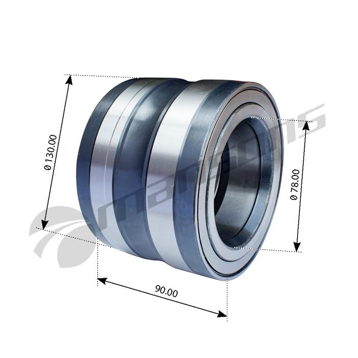 Подшипник ступицы передней MB Atego