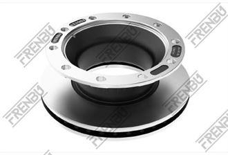 Диск тормозной BPW d 430x160x10 без ABS (SB4309, SB4345)