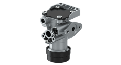 Клапан управления тормозами прицепа