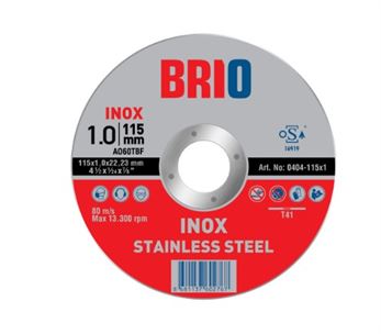 Диск отрезной по металлу 115х1,0х22,23 мм