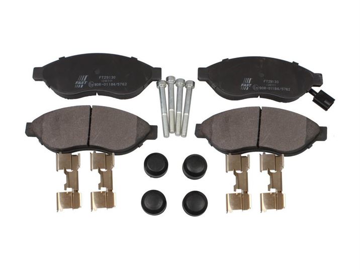 Колодки гальмівні Fiat Ducato 06> перед 1-датчик 12/15/17Q Light