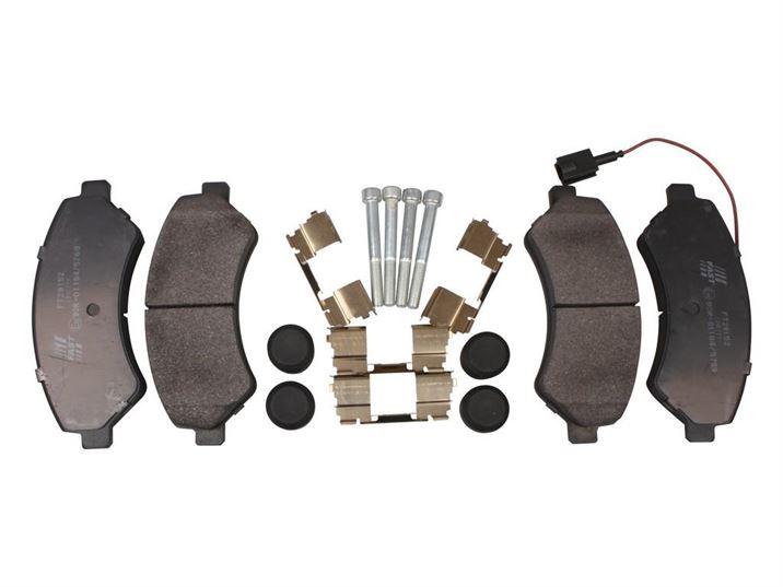 Колодки гальмівні Fiat Ducato 06> перед 1-датчик 17Q Heavy Spring 68Mm