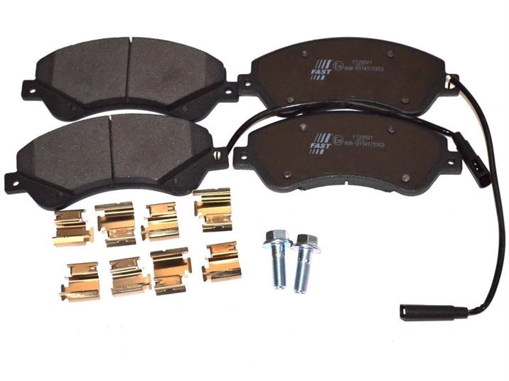 Колодки гальмівні Ford Transit 06> перед 2-датчики 280/300