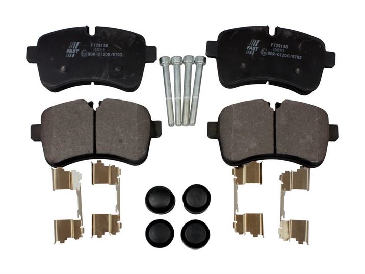 Колодки гальмівні Iveco Daily 06> зад без датчика 35C14/C16/C18