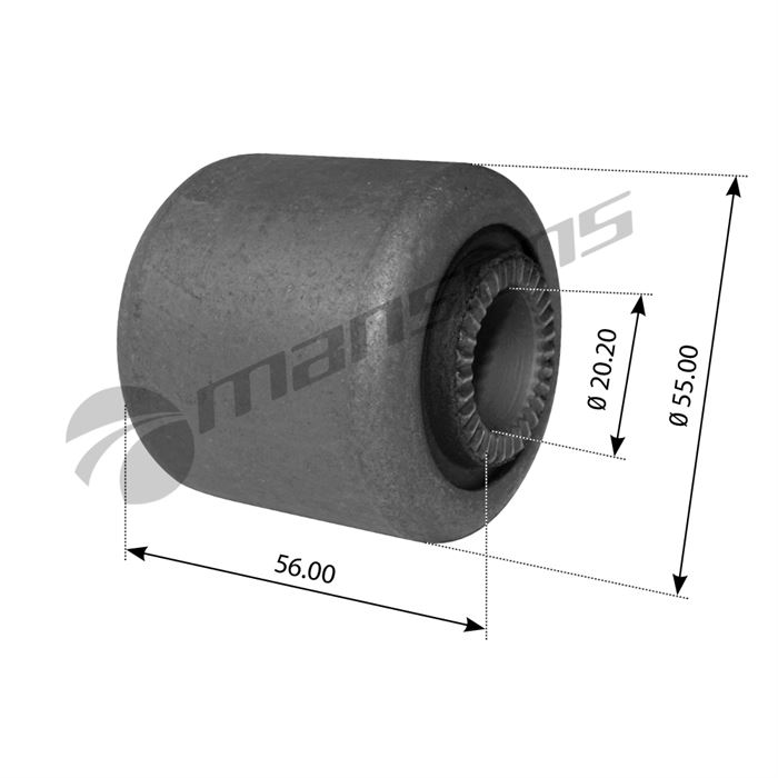 Втулка стабілізатора заднього DAF 95XF кінцева верхня