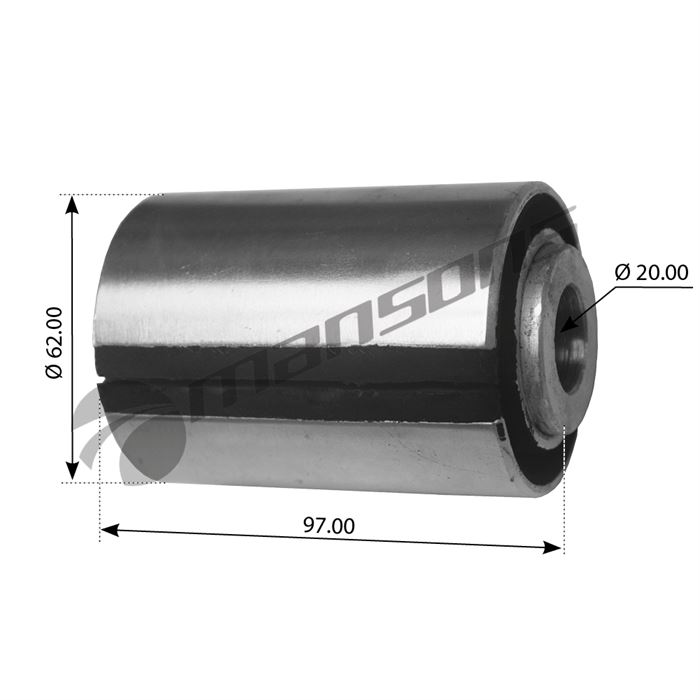 Сайлентблок ресори передньої IVECO Eurotech/Eurostar