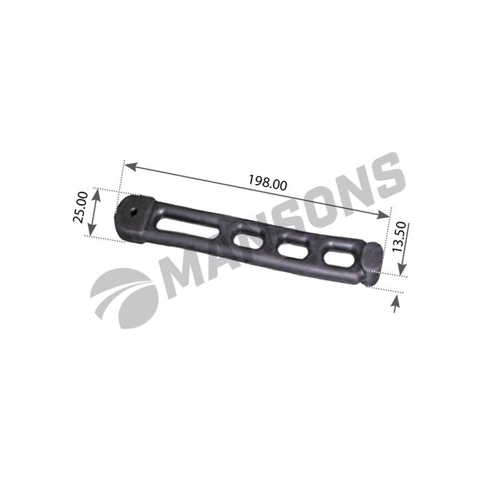 Крепление крыла резиновое SCANIA 3 SERIES TRUCKS