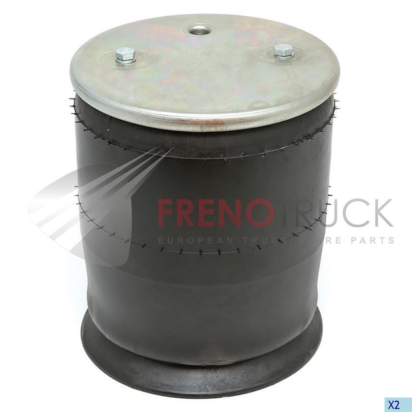 Пневморесора підвіски 4158NP03 SCHMITZ з пластик. стаканом