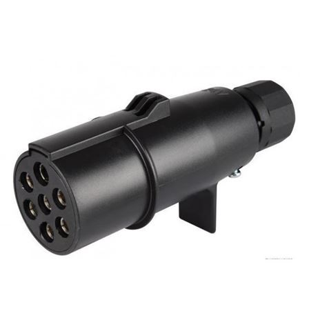Электроразъем пластиковый N-type 24V 7 контактов