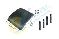 Крыло заднее MAN TGA/TGS/TGX >2000 часть верхняя лев./прав.