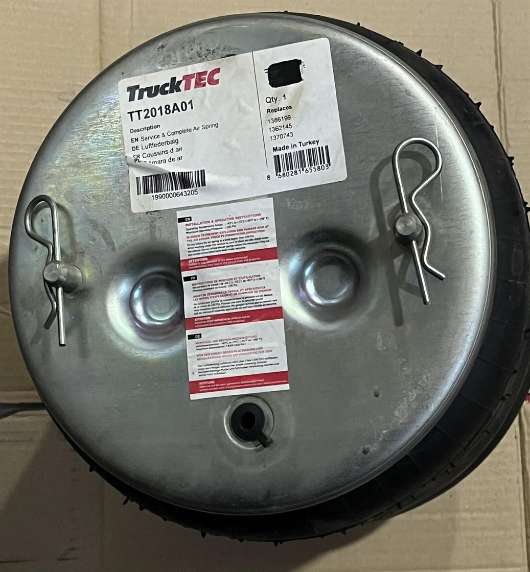 Пневморесора підвіски зі стаканом 6704NP01 ø332x320 (металевий) SP 556199-K