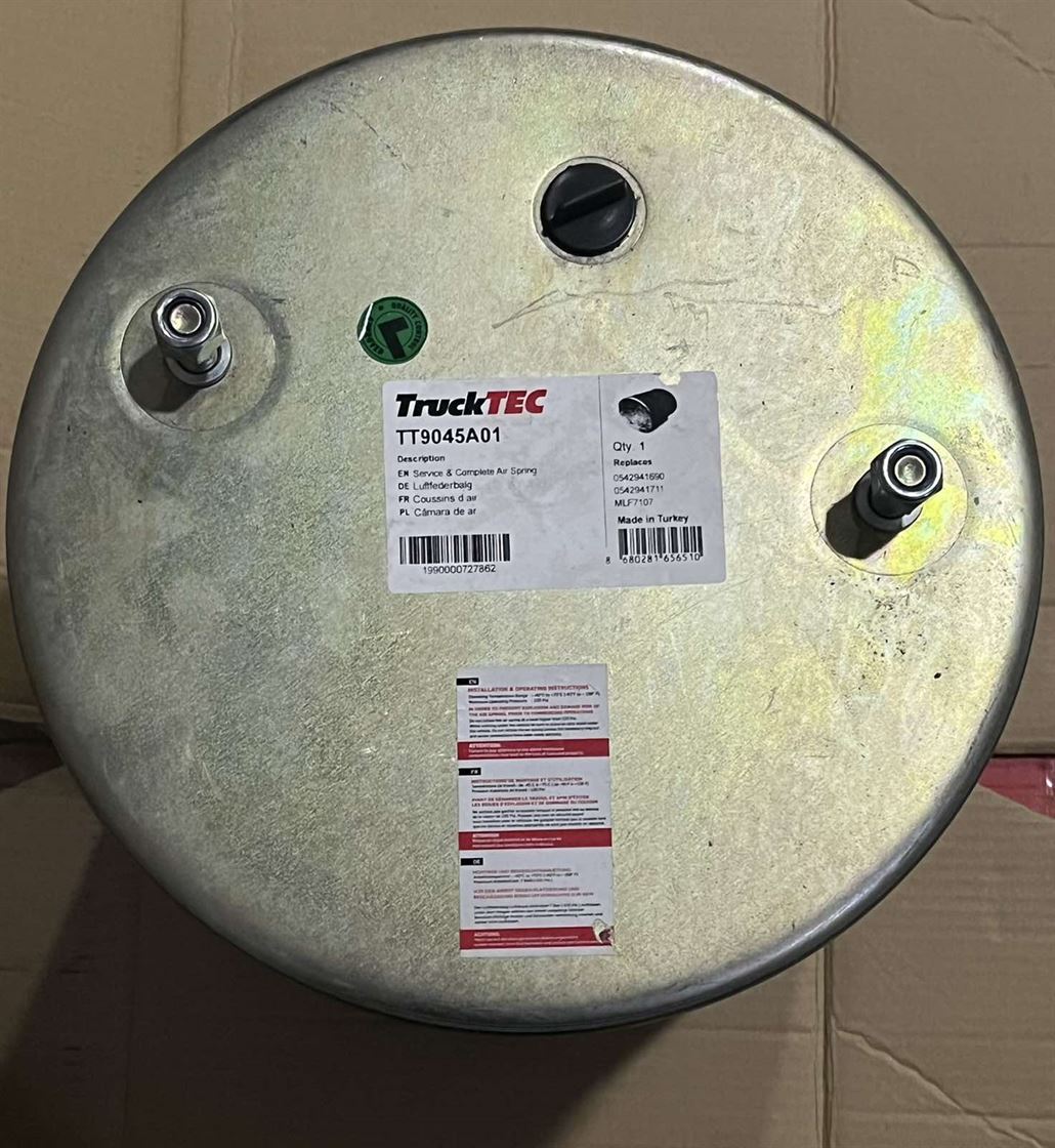 Пневморессора подвески со стаканом ø340x490 (металлический) SP 55942-K